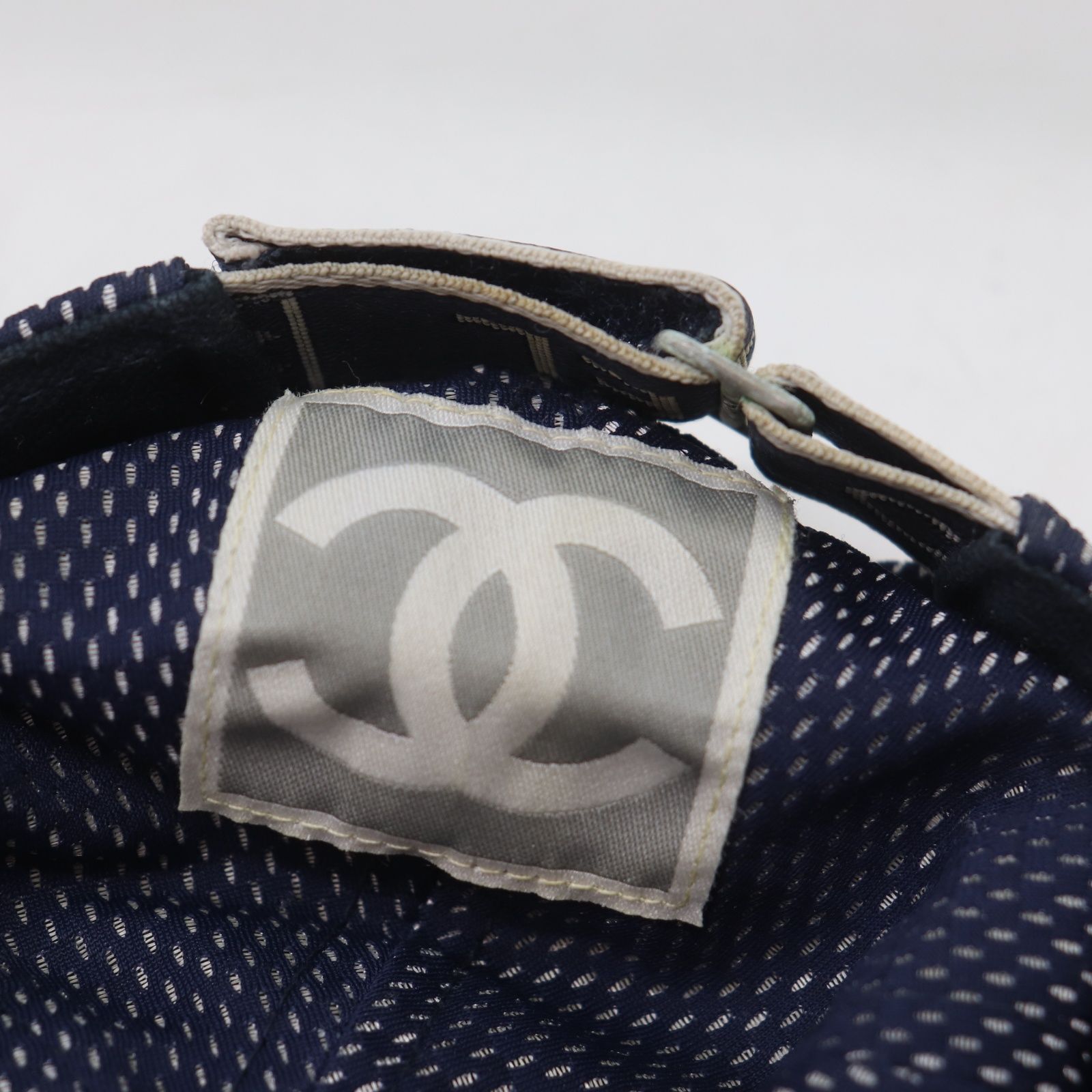 ITG3TKBGVDFC CHANEL シャネル スポーツライン メッシュキャップ