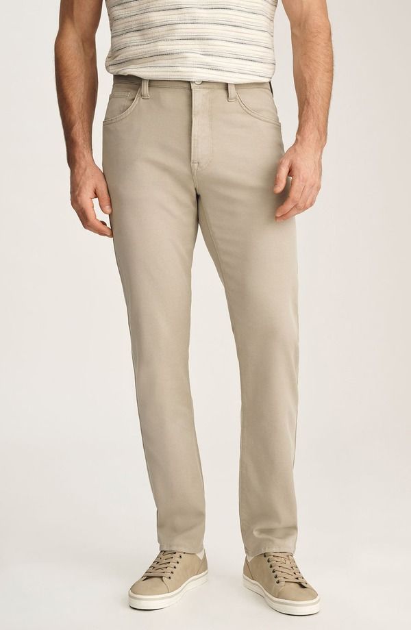 ３４ヘリテージ メンズ ボトムス カジュアルパンツ ストレート 34 Heritage Courage Stretch Twill Straight Leg Pants Cashmere Cloud Luxe