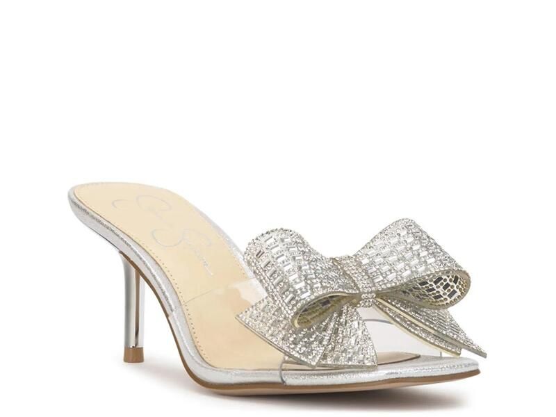 ジェシカシンプソン レディース シューズ サンダル Jessica SimpsonCelisha Sandal ClearSilver シルバー