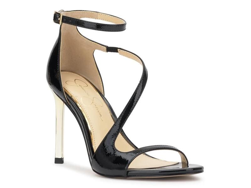 ジェシカシンプソン レディース シューズ サンダル Jessica SimpsonQamille Sandal Black Patent ブラック
