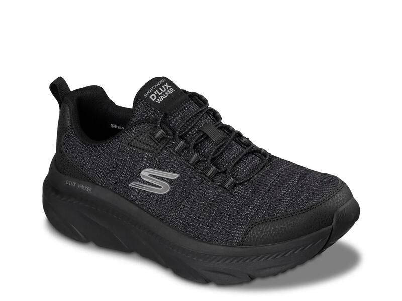 スケッチャーズ メンズ シューズ スニーカー リラックスフィット SkechersRelaxed Fit DLux Walker 20 Brexon Sneaker Mens Black ブラック