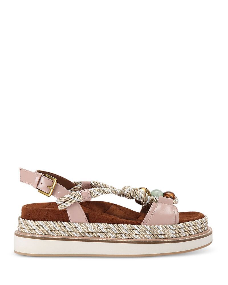 カートジェイガーロンドン レディース シューズ サンダル KURT GEIGER LONDON Womens Orson Rope Sandals LightPastel