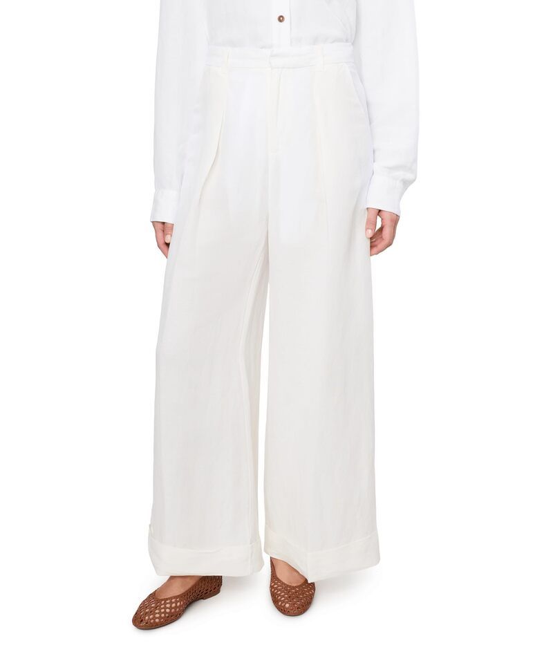 サンクチュアリー レディース ボトムス カジュアルパンツ リネン Sanctuary Terrace Linen Pants Chalk チョーク