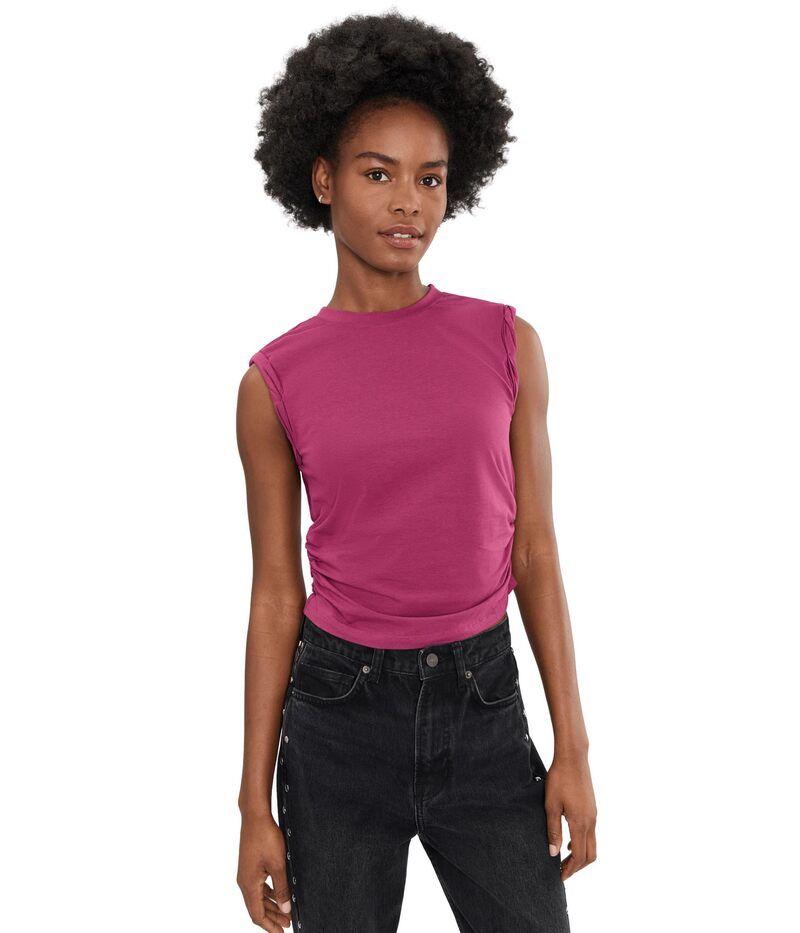 オールセインツ レディース トップス シャツ Allsaints Westank Pop Raspberry P