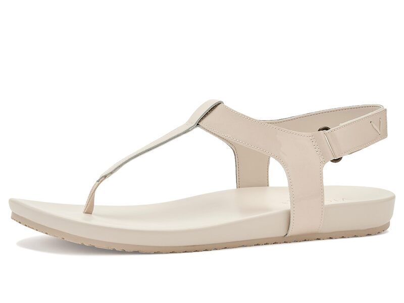 バイオニック レディース シューズ サンダル Vionic Palisades Cream Patent クリーム