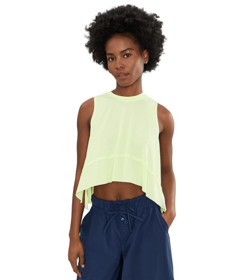 フリーピープル レディース トップス シャツ Fp Movementempo Tank Whipped Lime ライム
