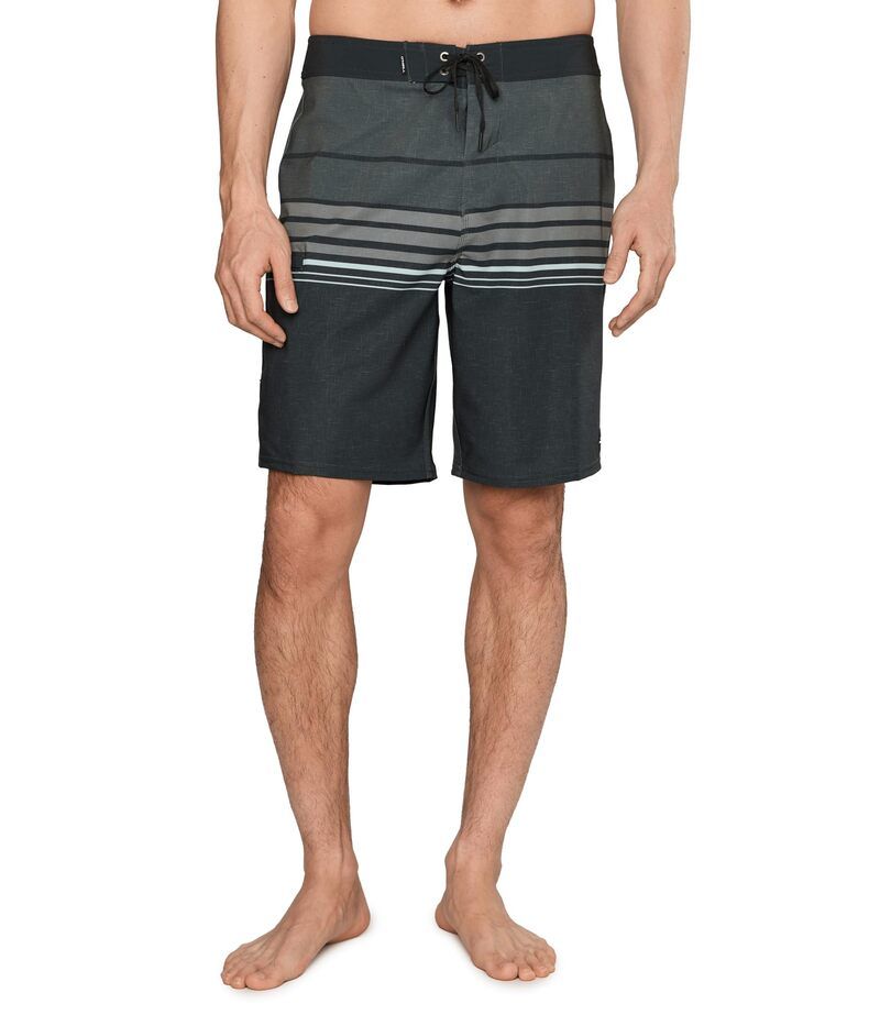オニール メンズ 水着 ハーフパンツ・ショーツ ショートパンツ Oneill Hyperfreak Heat Stripe 20 Boardshorts Phantom ストライプ