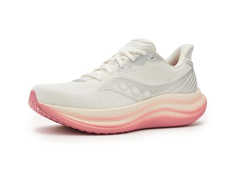 サッカニー レディース シューズ スニーカー Saucony Triumph 23 IvoryMauve アイボリー