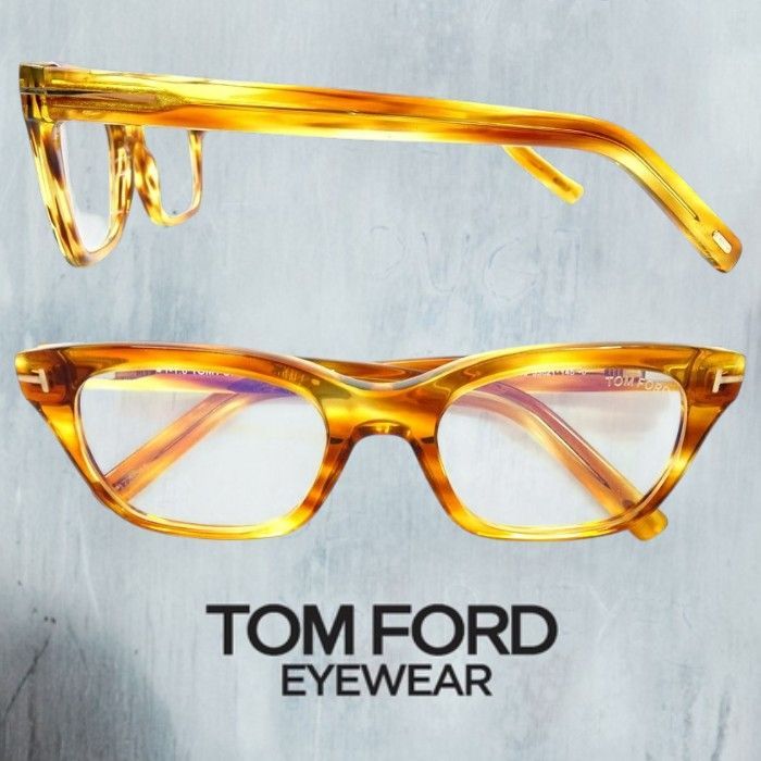 TOM FORD EYEWEAR トム フォード イタリア製 TF5536-B ブルーライトカット ウェリントン メガネ メガネフレーム 伊達メガネ 眼鏡 アイウェア FT5536-B 定5.5万 045▲078▼20728m01