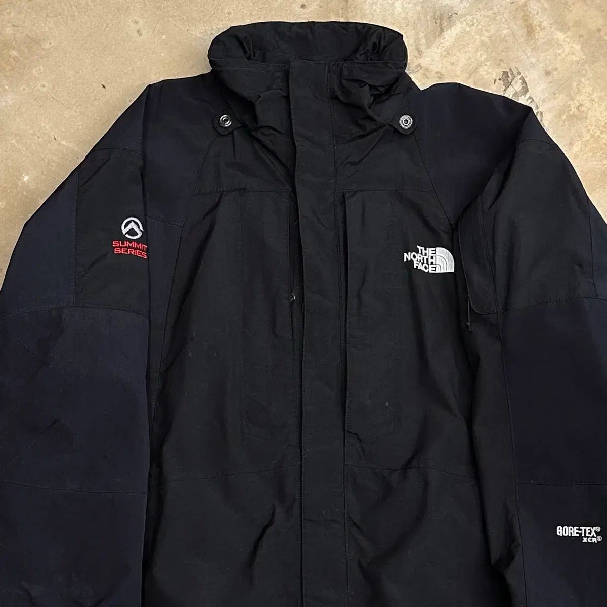 95 ザノースフェイス サミット ゴアテックス ブラック ウィンドブレーカー