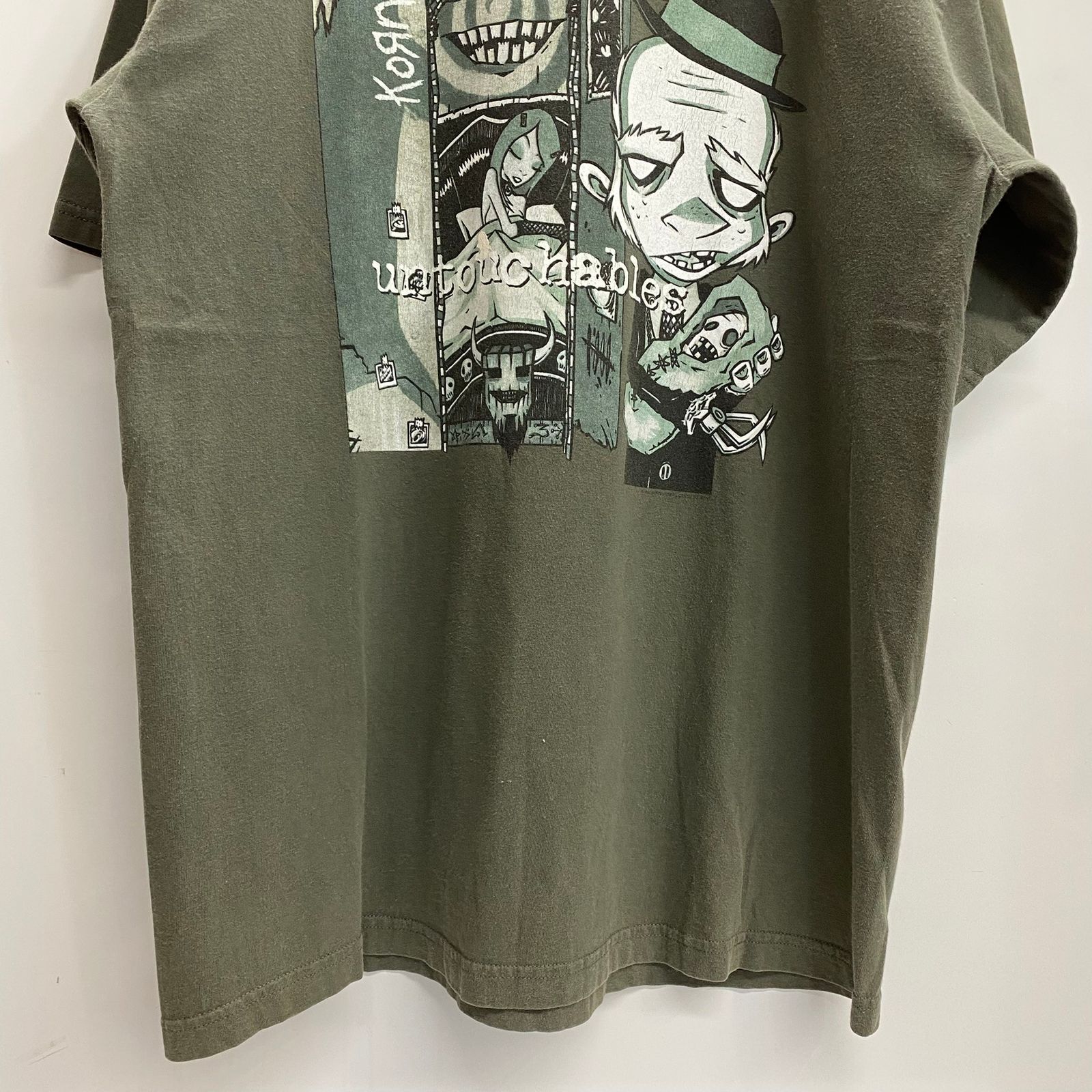 バンド band 00's Korn Pop Sux Tour 2002 Sundog Tシャツ グリーン XL