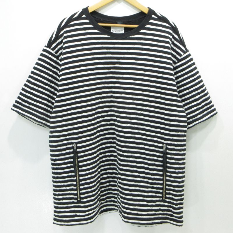 【三重本店】 中古 TAKAHIRO MIYASHITA TheSoloist. | タカヒロミヤシタソザソロイスト 半袖Ｔシャツ ブラック×ホワイト サイズ：46 【104】