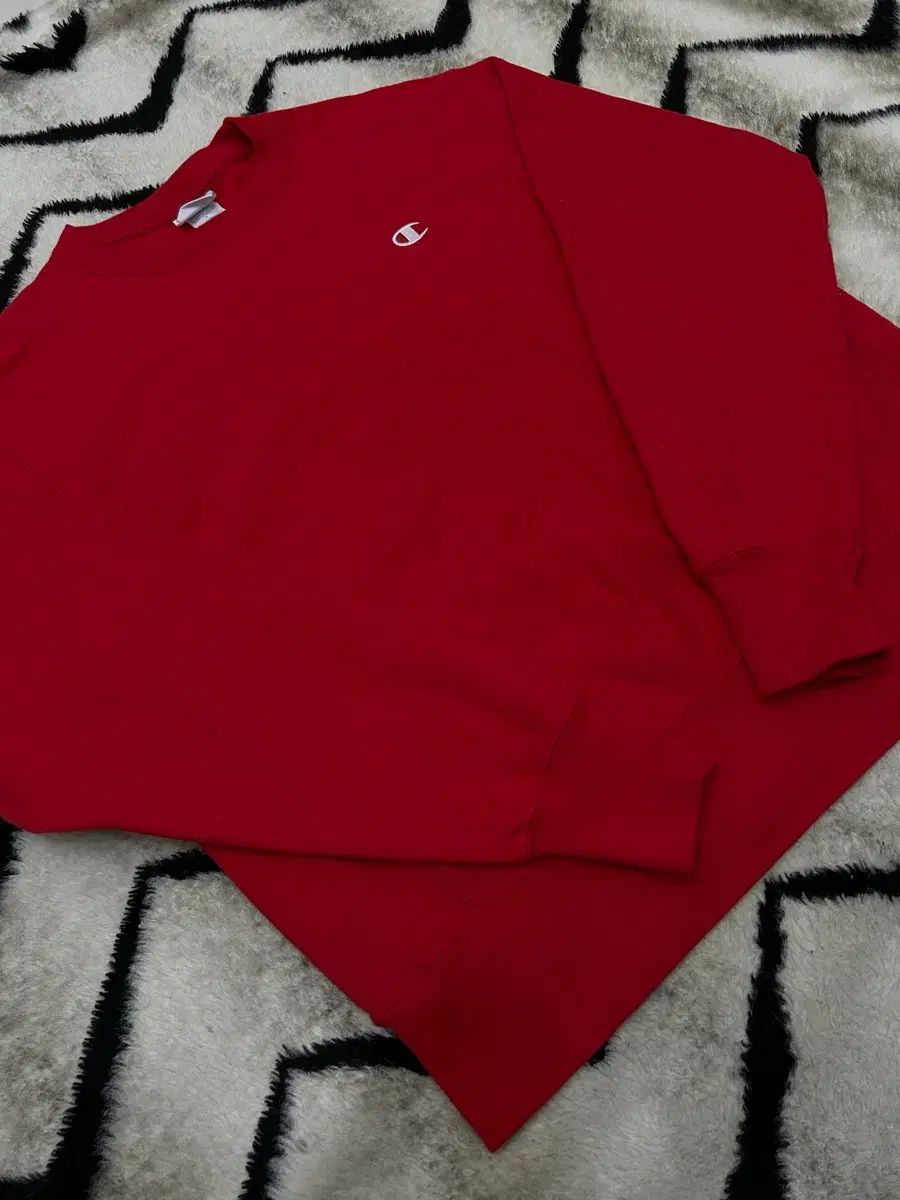 2XL チャンピオン リバースウィーブ スウェット/レッド/起毛