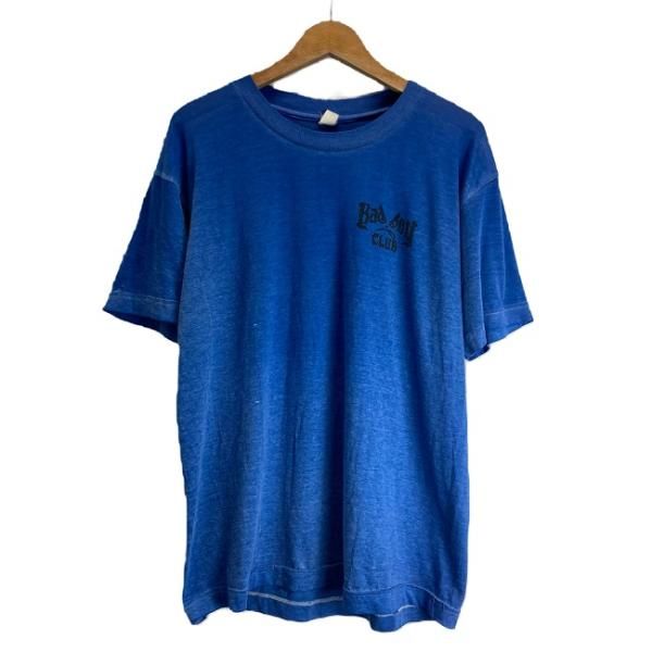 【中古】　BAD BOY　Tシャツ　半袖　カットソー　トップス　クルーネック　コットン　プリント　ブランドロゴ　両面プリント　ストリート　アイビーファッション　古着　/1930