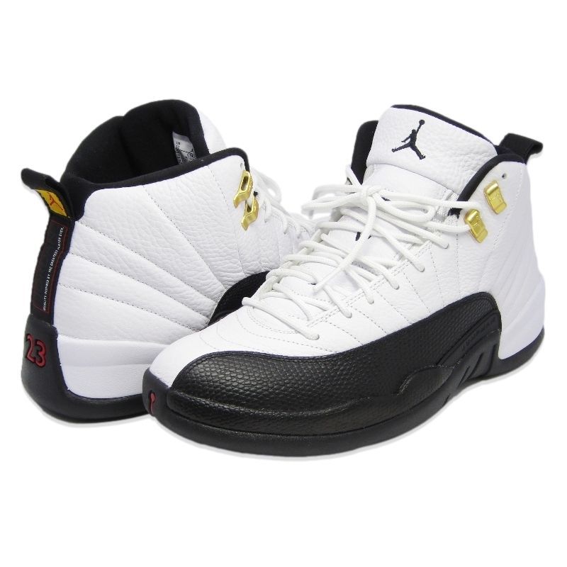 美品 NIKE ナイキ 29cm AIR JORDAN 12 RETRO CT8013-117 復刻 エアジョーダン12 レトロ タクシー WHITE/BLACK-TAXI 18002069