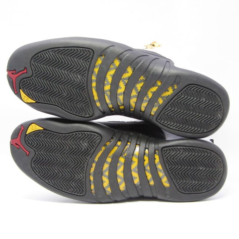 美品 NIKE ナイキ 29cm AIR JORDAN 12 RETRO CT8013-117 復刻 エアジョーダン12 レトロ タクシー WHITE/BLACK-TAXI 18002069