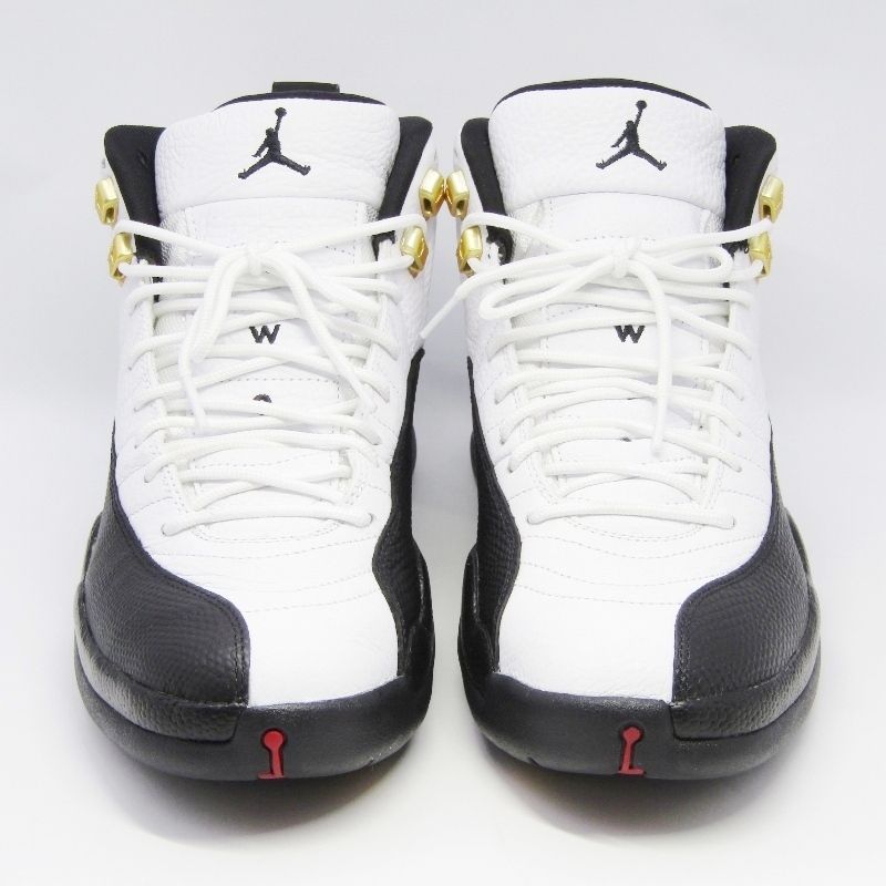 美品 NIKE ナイキ 29cm AIR JORDAN 12 RETRO CT8013-117 復刻 エアジョーダン12 レトロ タクシー WHITE/BLACK-TAXI 18002069
