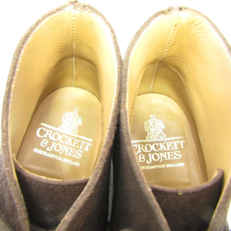 美品 CROCKETT&JONES クロケット&ジョーンズ UK6E チャッカブーツ