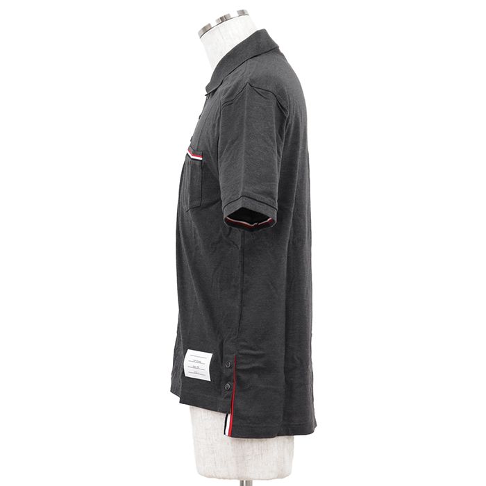 未使用】THOM BROWNE トムブラウン 半袖シャツ サイズ 3 メンズ 