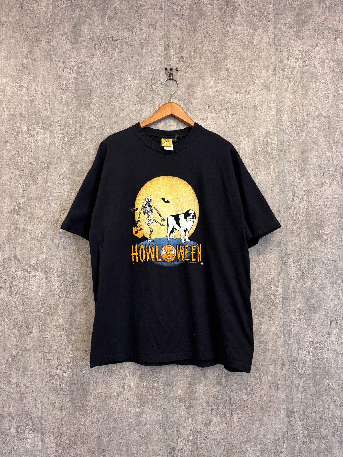 90's メキシコ製　Big Dogs ビッグドッグス　ハロウィンTシャツ