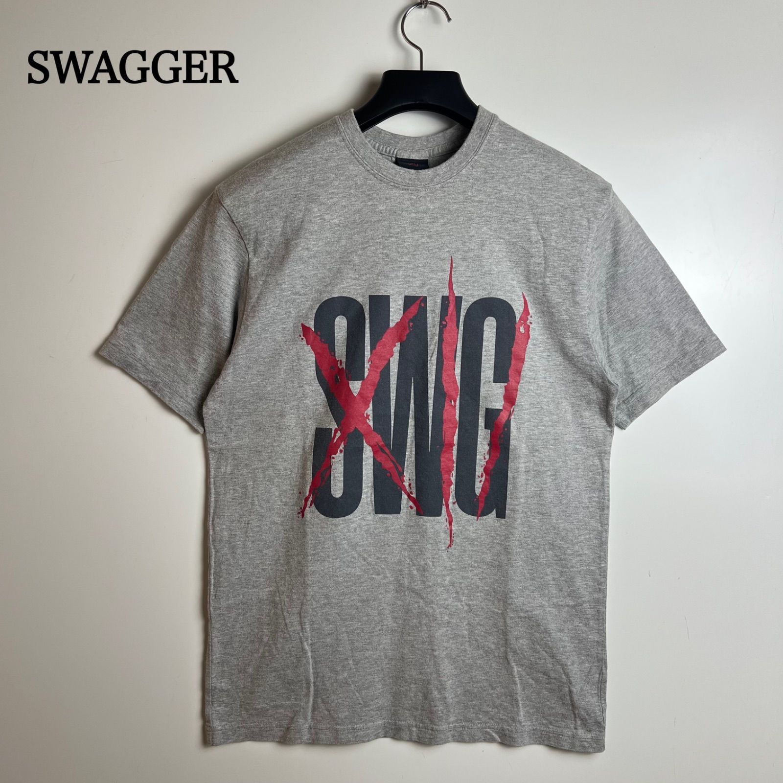 SWAGGER archive 12th anniversary LOGO Tee L スワッガー 12周年 記念