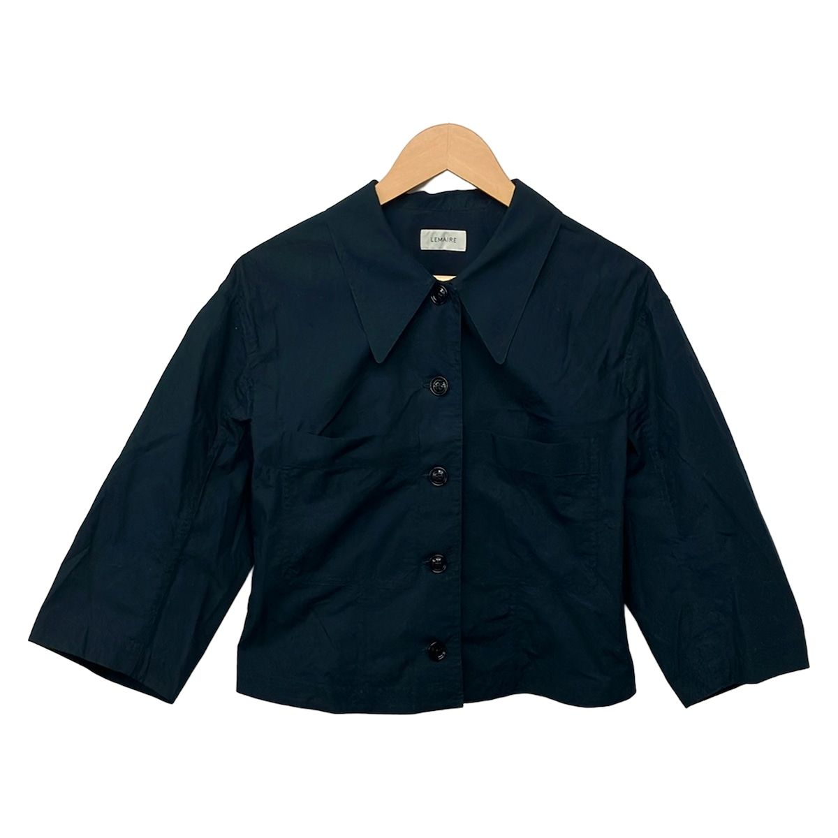 LEMAIRE(ルメール) ブルゾン サイズ38 M レディース - ネイビー 七分袖/春/秋 15,695円