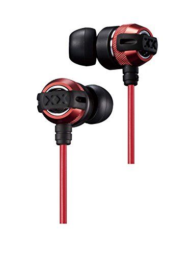 JVC HA-FX33X-R XXシリーズ イヤホン カナル型 レッドt