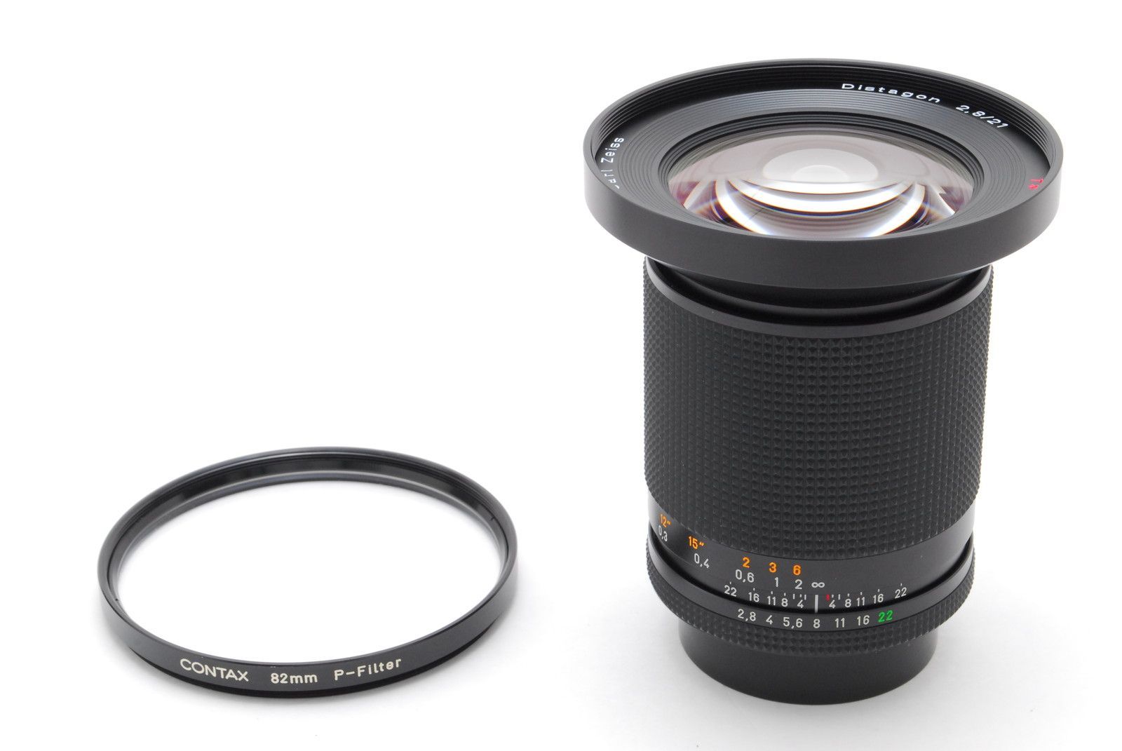 Contax Carl Zeiss Distagon T* 21mm f/2.8 MMJ コンタックス ディスタゴン 単焦点レンズ マニュアルフォーカス MF 102,400円