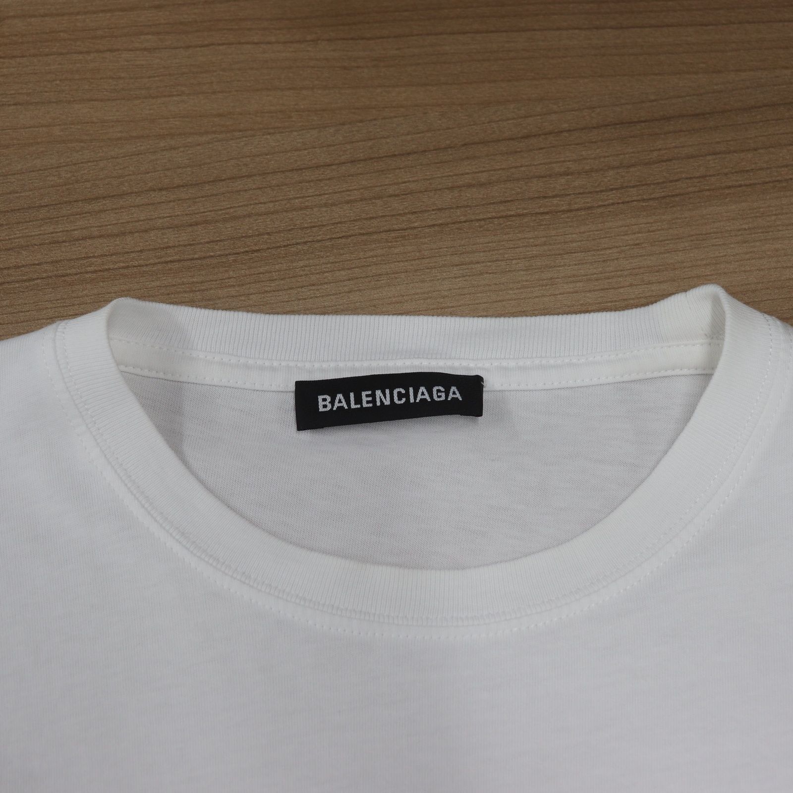 ITHDEV1OGXFS BALENCIAGA バレンシアガ Tシャツ 半袖 BBロゴ ホワイト