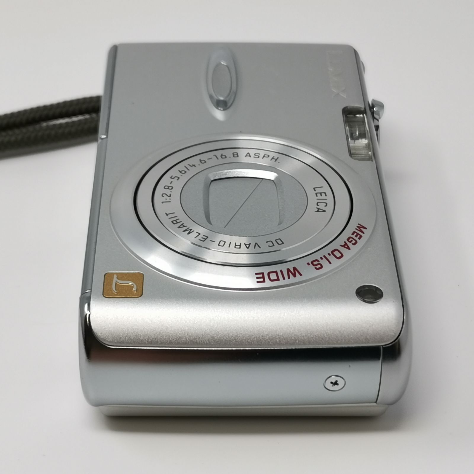 動作確認済】Panasonic LUMIX DMC-FX01 シルバー 美品【動作確認済