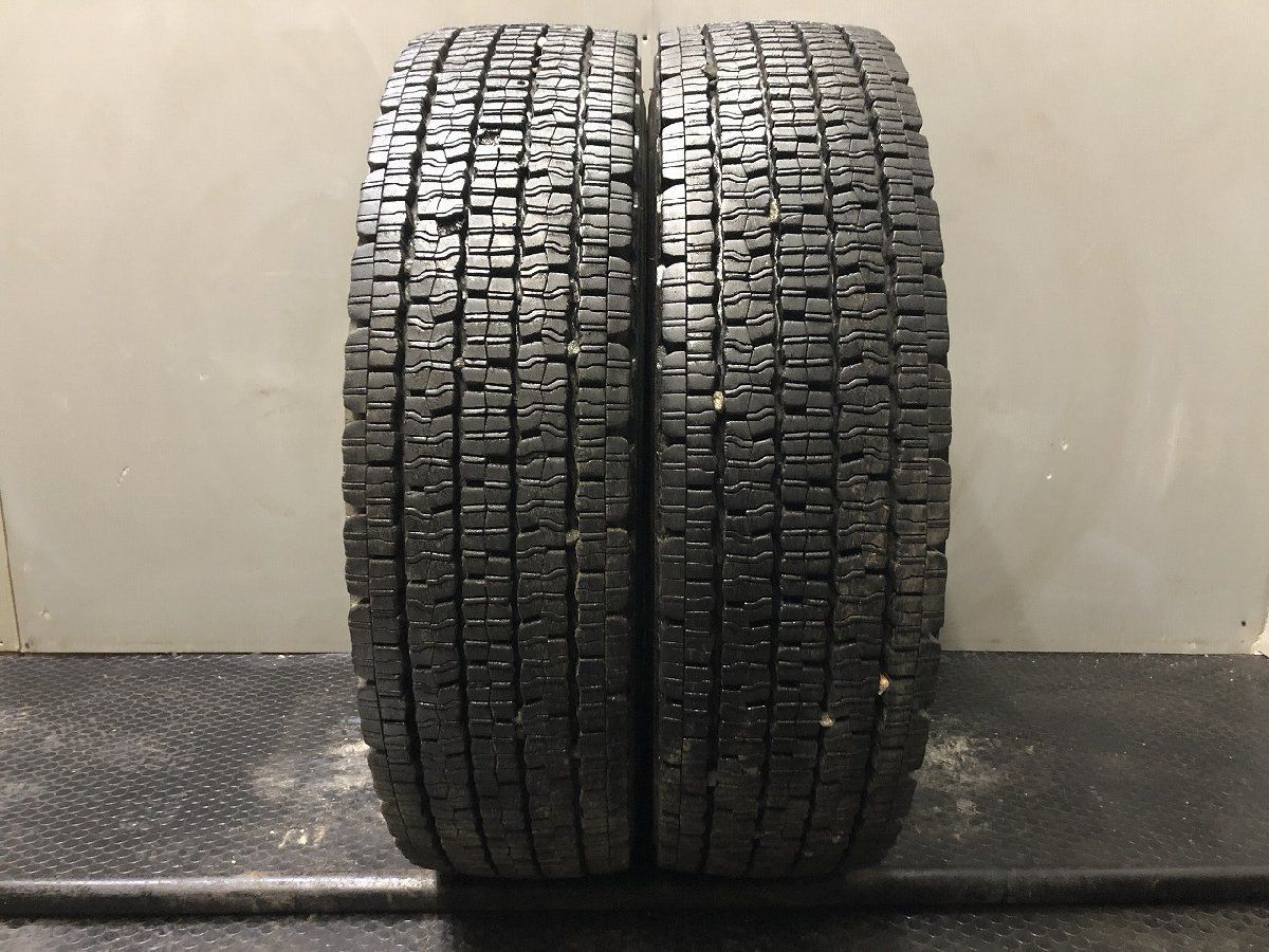 札幌発 引取OK DL SP002 225/80R17.5 123/122L 17.5インチ トラックタイヤ スタッドレス 2本 バリ溝 4t レンジャー フォワード等　(KTS493)