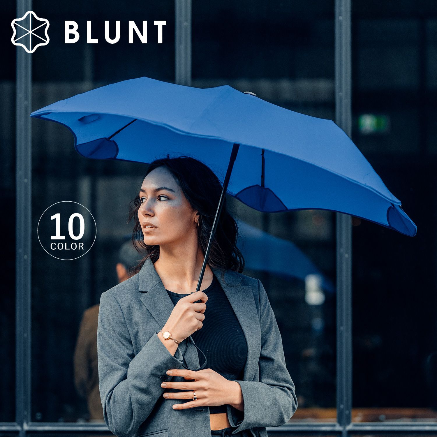 BLUNT ブラント 折りたたみ傘 雨傘 2段 55cm メトロ METRO メンズ レディース コンパクト 軽量
