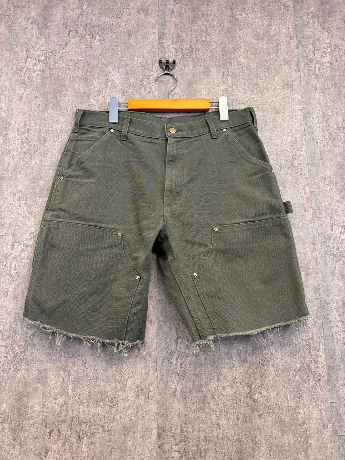Carhartt/カーハート ダブルニー カットオフ ペインターショートパンツ