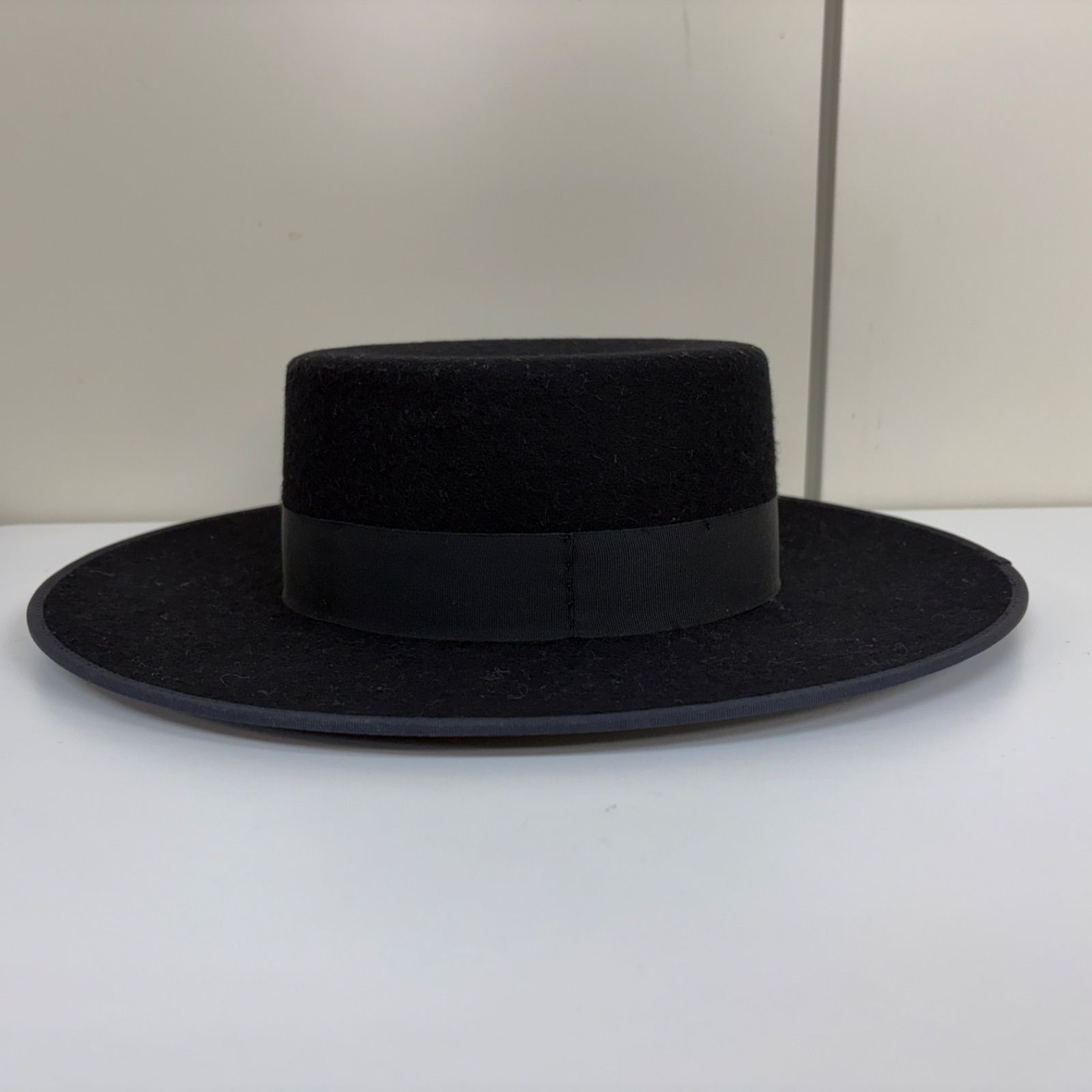 3ADM018 フラメンコ フェルナンデスルーチェ コルドベス 黒ハット Fernandez Roche】コルドベス フラメンコ 帽子 ハット 黒 55サイズ