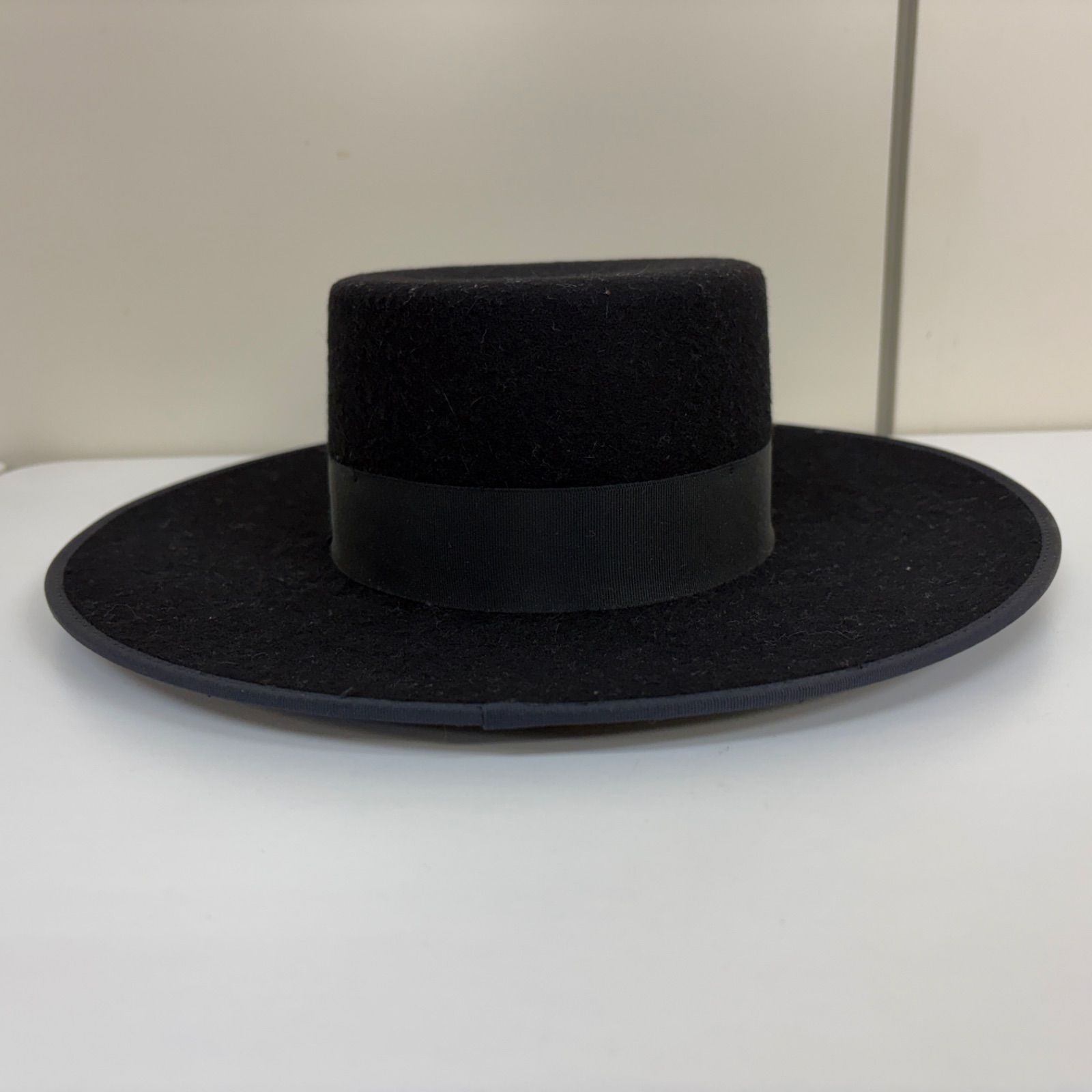 フラメンコ　フェルナンデスルーチェ　コルドベス　黒ハット 55cm Fernandez Roche】コルドベス フラメンコ 帽子 ハット 黒 55サイズ