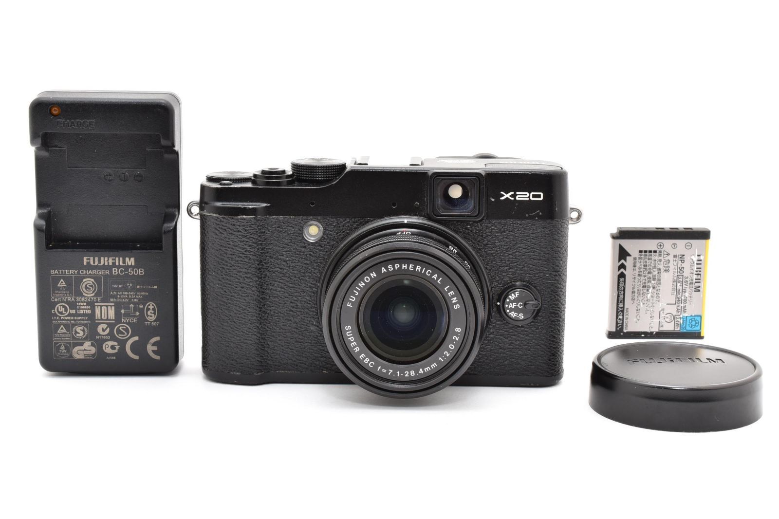 FUJIFILM 富士フィルム X20 ブラック　/3208 動作OK 返金保証