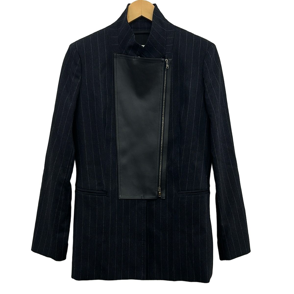 Max Mara(マックスマーラ) ジャケット サイズ42 M レディース美品 - 10460663 ダークネイビー×グレー×黒