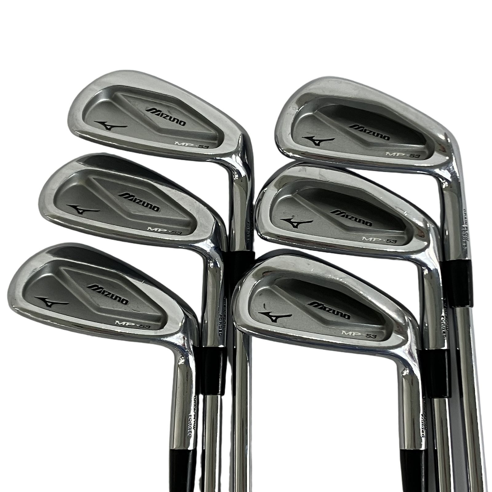 ミズノ　エムピー　アイアンセット　MP-53 5 I～P　 6本セット MIZUNO MP-53 5-9,P アイアン 6本セット ミズノ ゴルフクラブ 中古