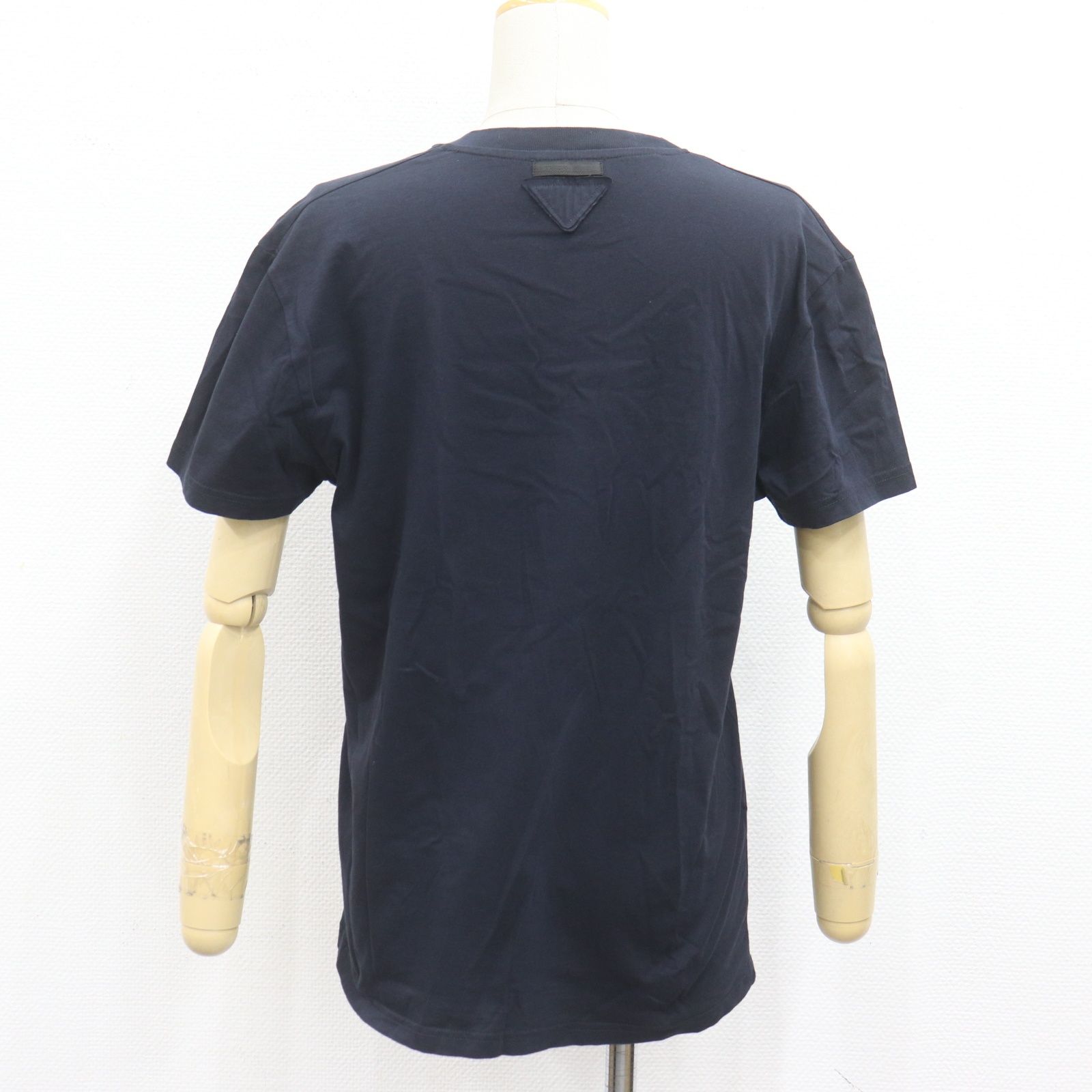 ITHKZP74ZEWK PRADA プラダ Tシャツ トップス 半袖 アウター ネイビー
