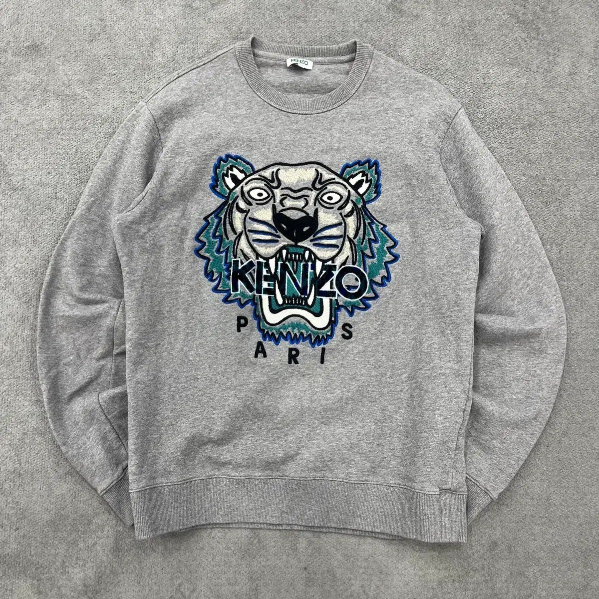M KENZO タイガー グレー スウェットシャツ