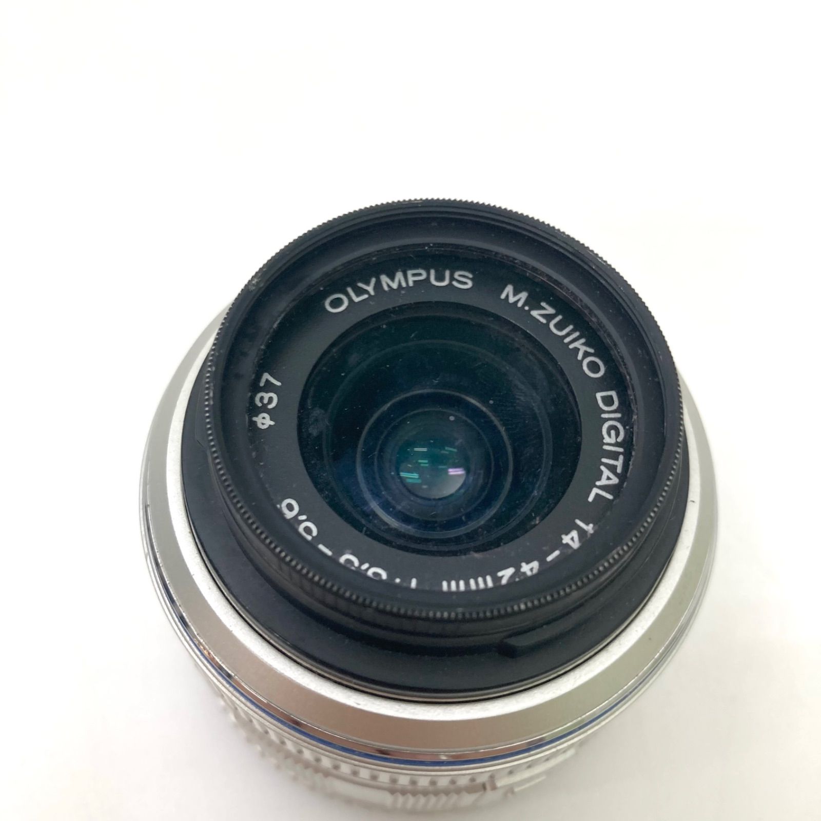 OLYMPUS】DIGITAL 14-42mm ズームレンズ シルバーカラー ジャンク 