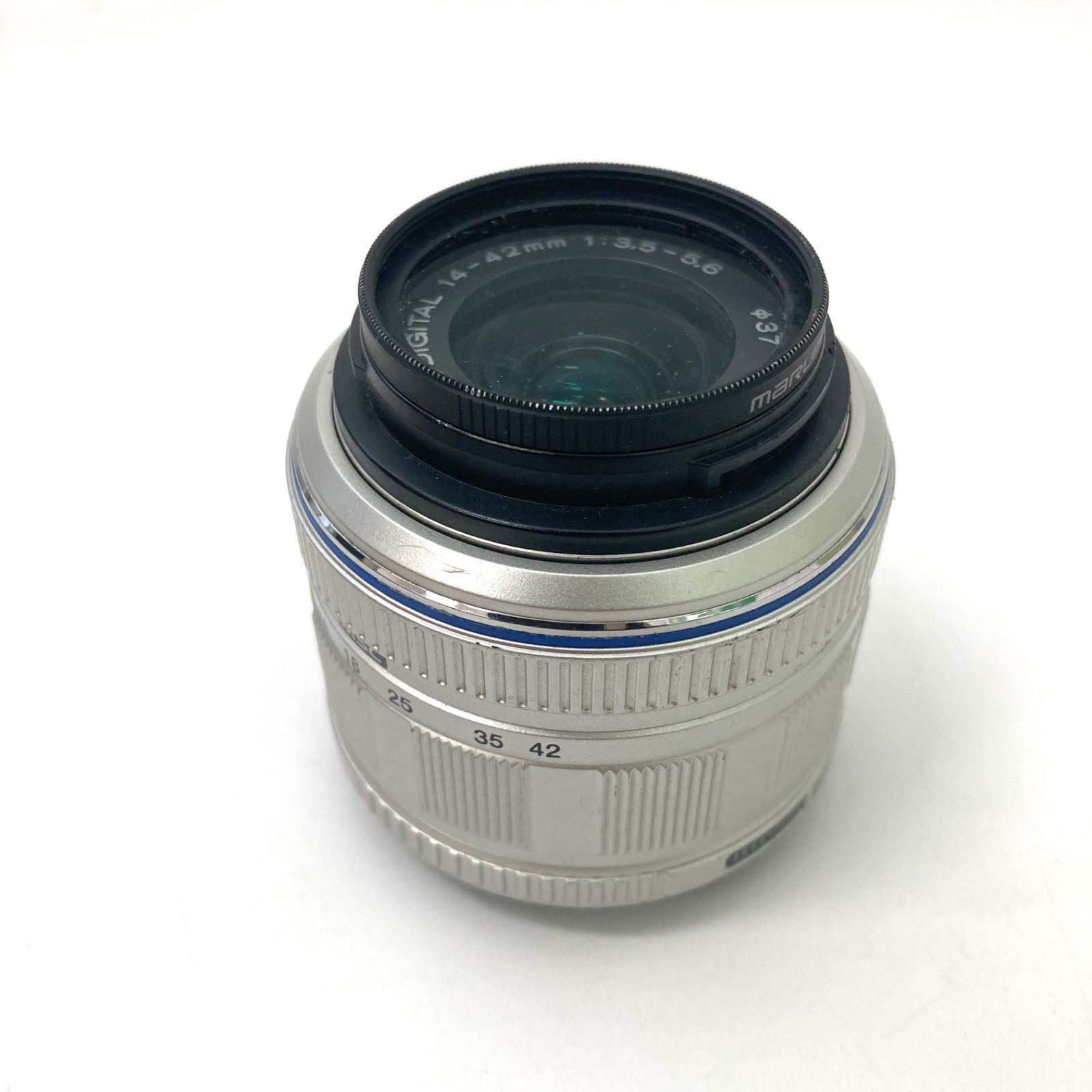 OLYMPUS】DIGITAL 14-42mm ズームレンズ シルバーカラー ジャンク