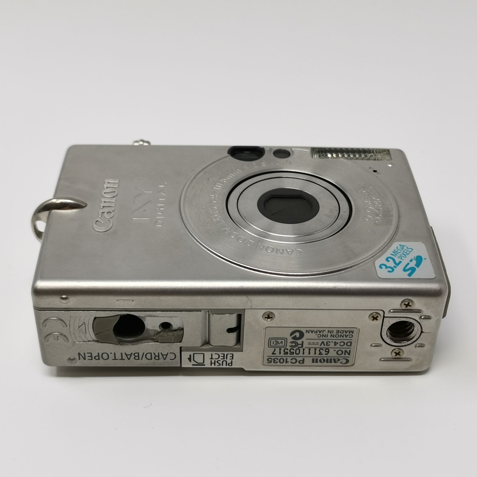Canon IXY DIGITAL 30 PC1035 コンパクトデジタルカメラ 中古品 充電器 