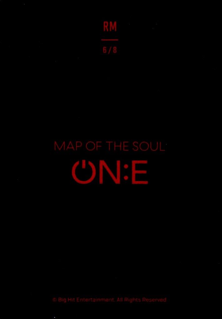 BTS MAP OF THE SOUL ON:E RM ミニフォト - メルカリ