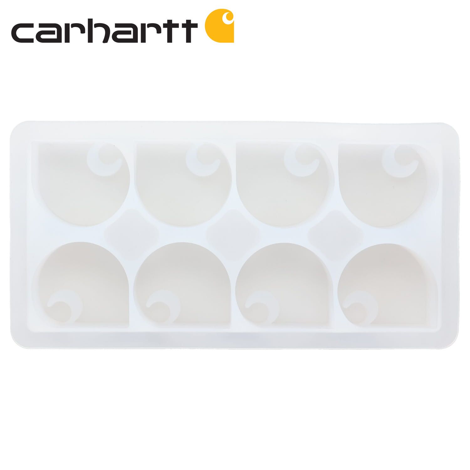カーハート carhartt 製氷皿 製氷機 家庭用 製氷器 アイスキューブトレー 8個 Cロゴ シリコン 食洗器対応 I033317