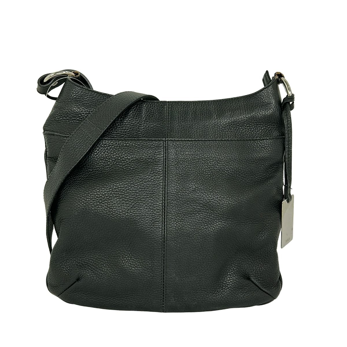 FURLA(フルラ) ショルダーバッグ - 黒 斜めがけ レザー