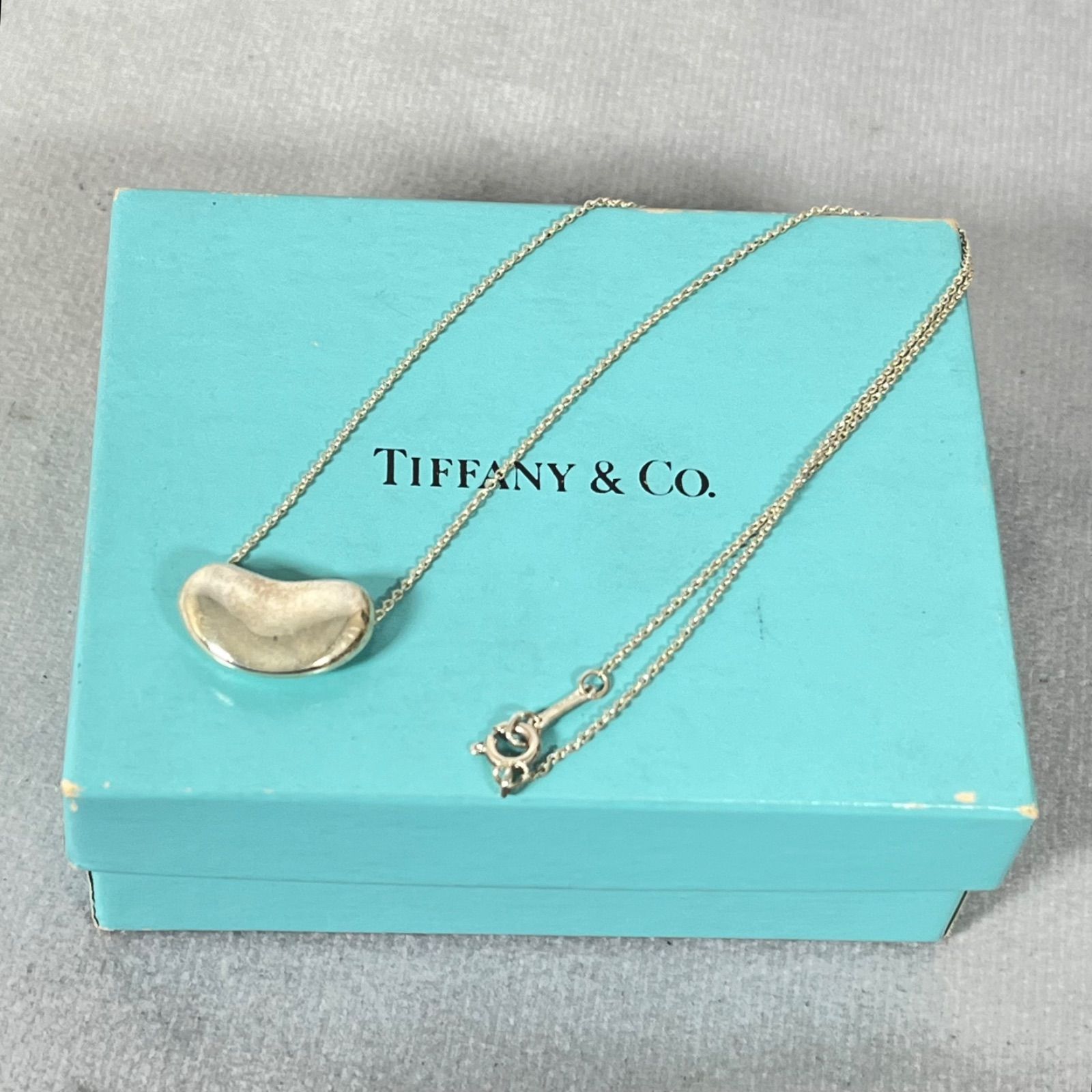 管2604-226】TIFFANY&Co. ティファニー エルサ・ペレッティ ビーン 