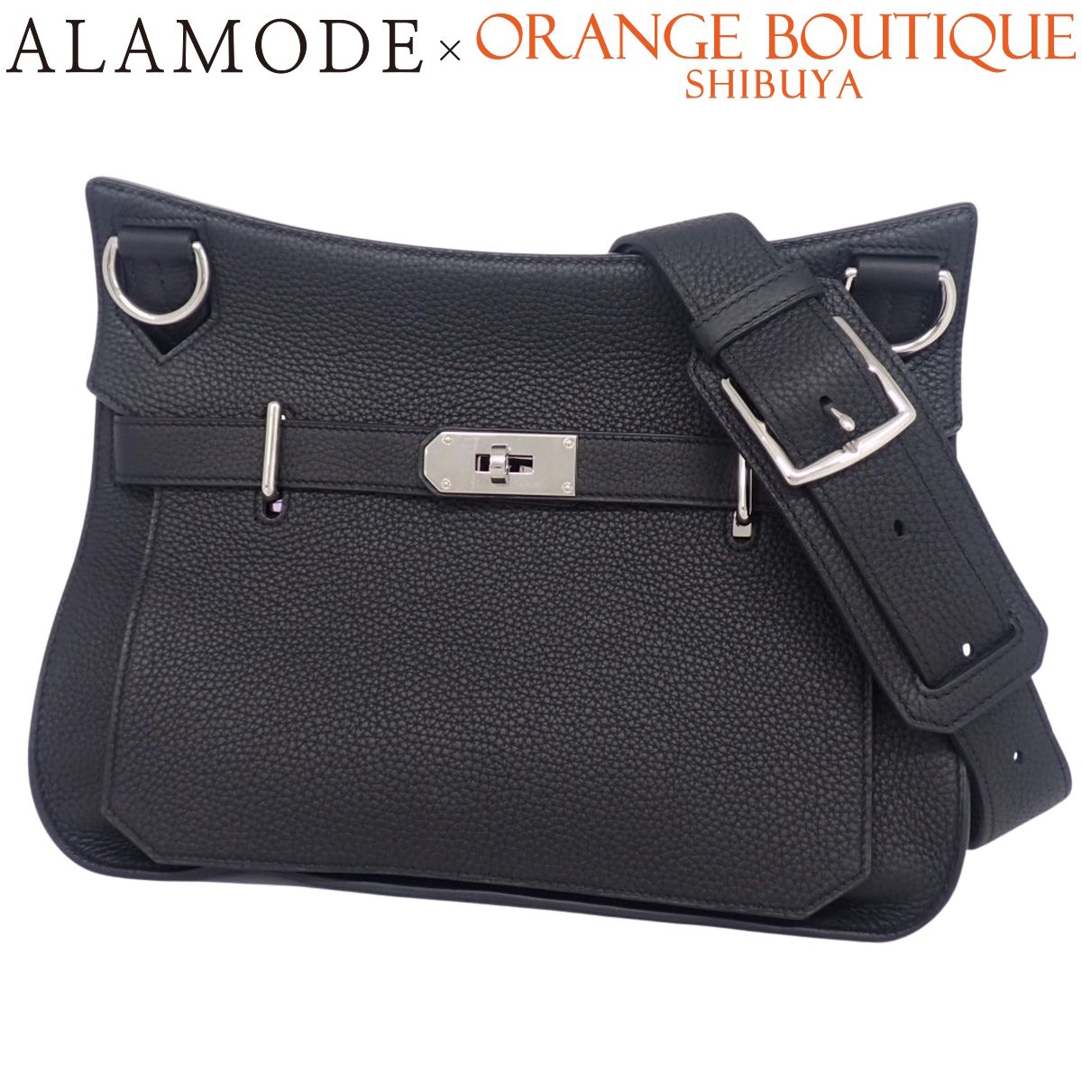 HERMES(エルメス) ジプシエール31 ブラック黒 トリヨンクレマンス パラジウム金具 シルバー金具 A刻印 ショルダーバッグ 肩掛け 斜め掛け ユニセックス 40802192986【アラモード】