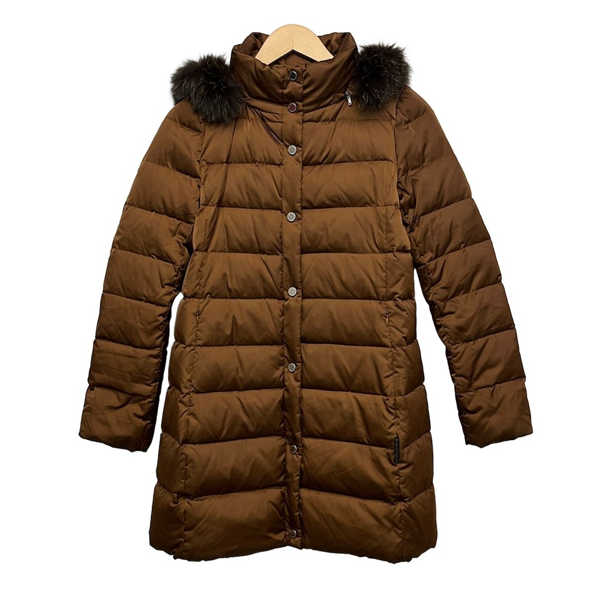 MACKINTOSH LONDON(マッキントッシュロンドン) ダウンコート サイズ38 M レディース美品 - ダークブラウン