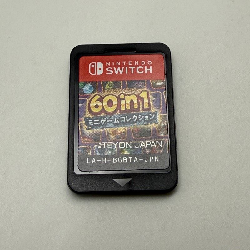 ☆希少 動作良好☆Switch 60 in 1 ミニゲームコレクション シックス